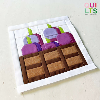 Zwiebelkiste – PDF Quilt Block Anleitung