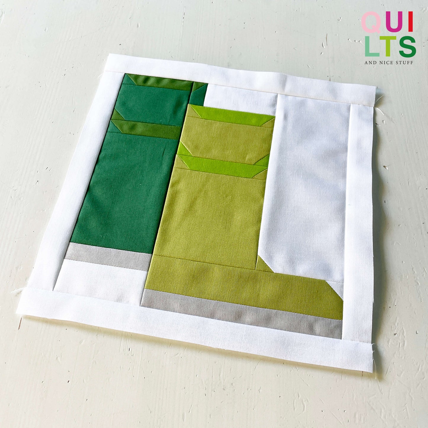 Rubber Boots – PDF Quilt Block Pattern