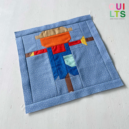 Scarecrow – PDF Quilt Block Pattern