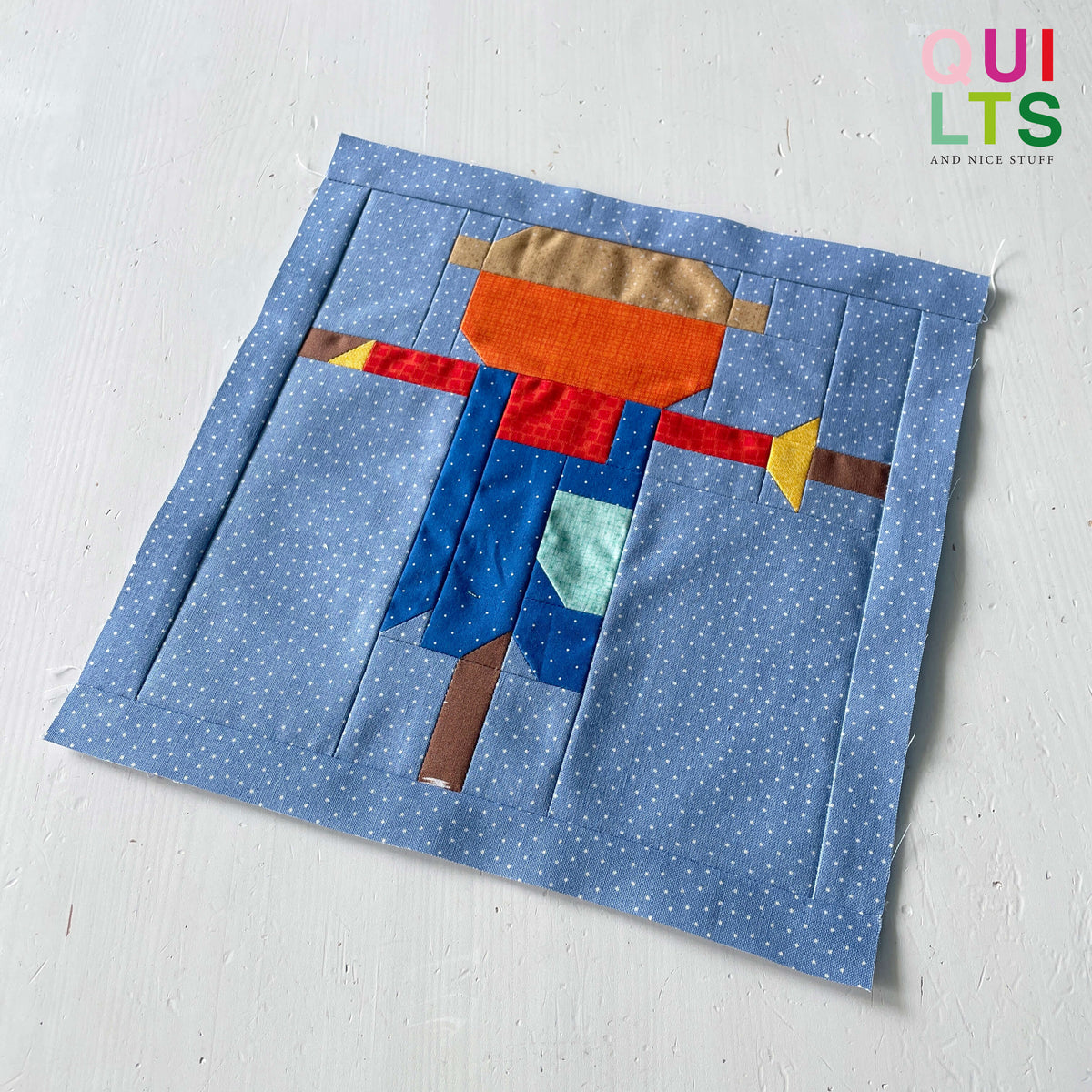 Scarecrow – PDF Quilt Block Pattern