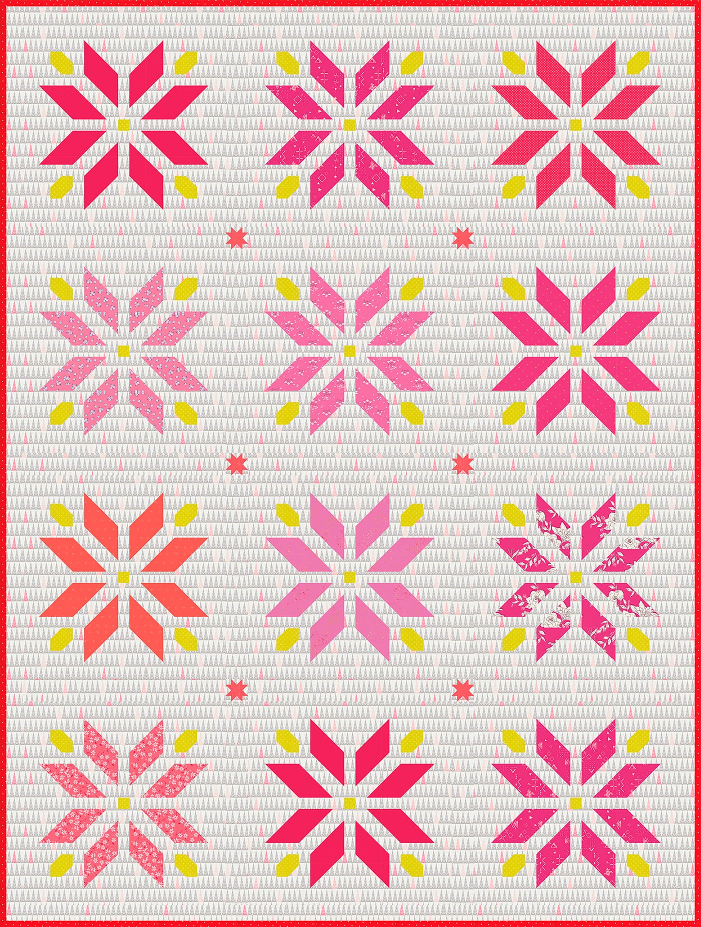 Flower 2 – PDF Quilt Block Pattern
