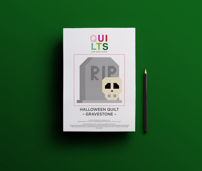 Gravestone – PDF Quilt Block Pattern