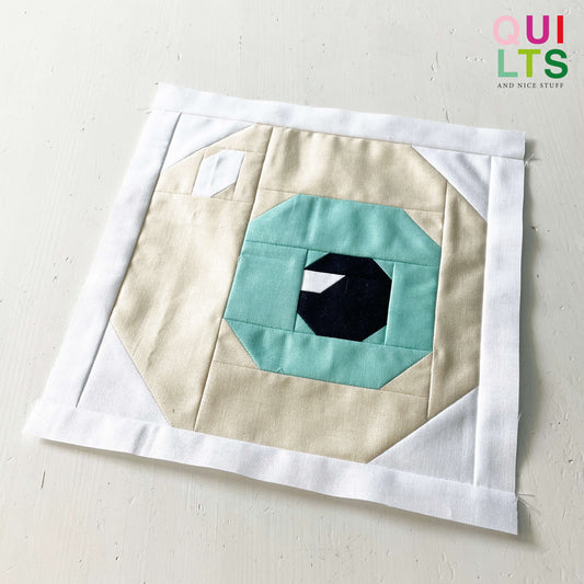 Eye – PDF Quilt Block Pattern