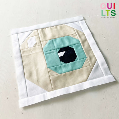 Auge – PDF Quilt Block Anleitung