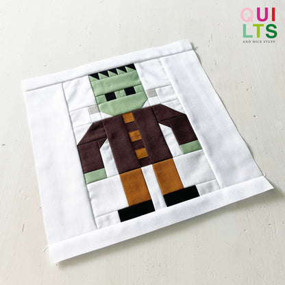 Frankenstein – PDF Quilt Block Pattern