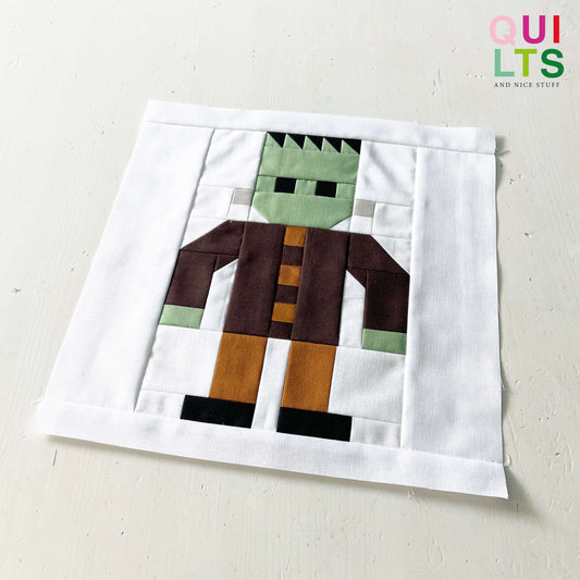 Frankenstein – PDF Quilt Block Pattern