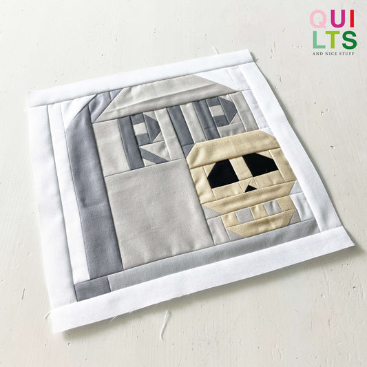 Gravestone – PDF Quilt Block Pattern