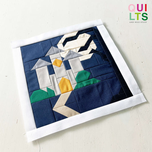 Haunted Castle – PDF Quilt Block Pattern