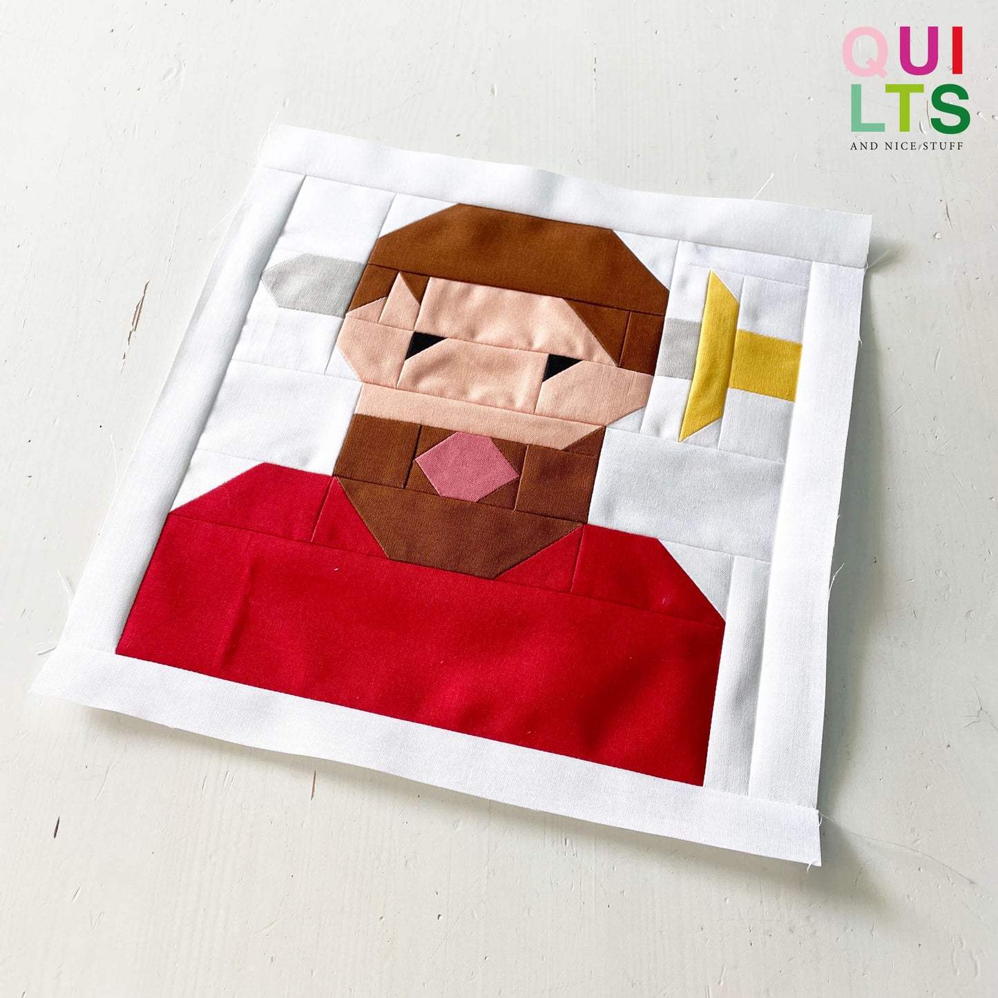 Knife in the head – PDF Quilt Block Pattern