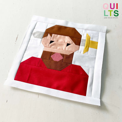 Knife in the head – PDF Quilt Block Pattern