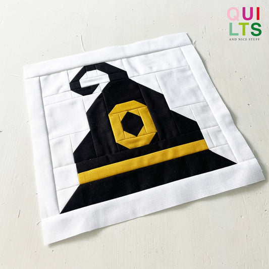 Magic Hat – PDF Quilt Block Pattern