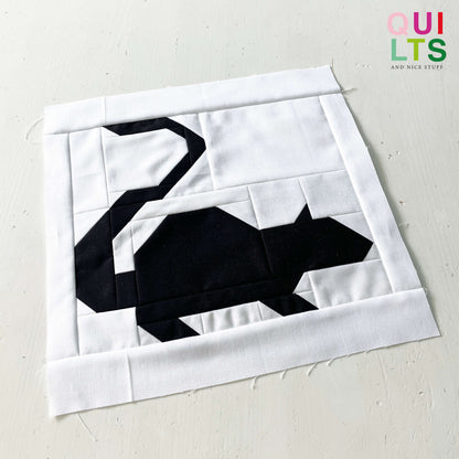 Rat – PDF Quilt Block Pattern