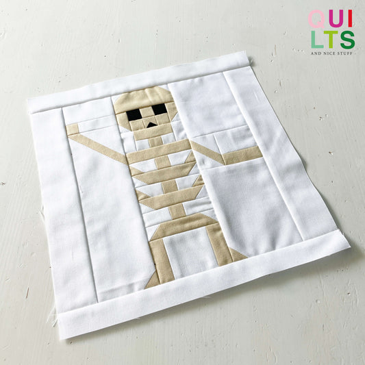 Skeleton – PDF Quilt Block Pattern