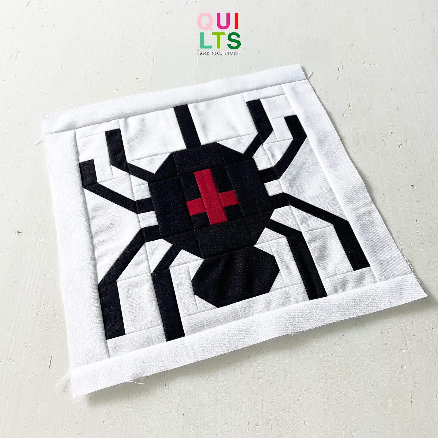 Spider – PDF Quilt Block Pattern