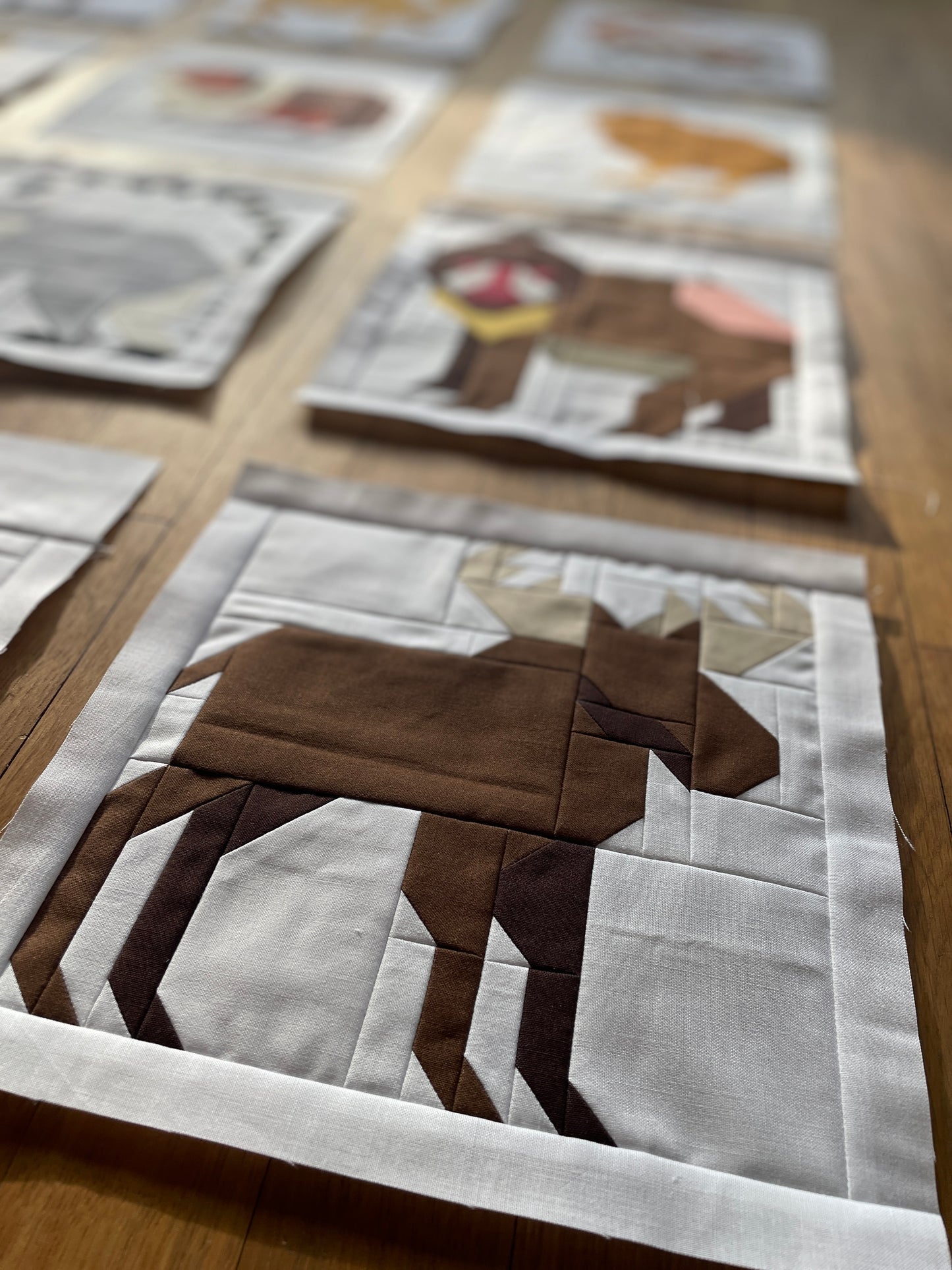 Elch – PDF Quilt Block Anleitung