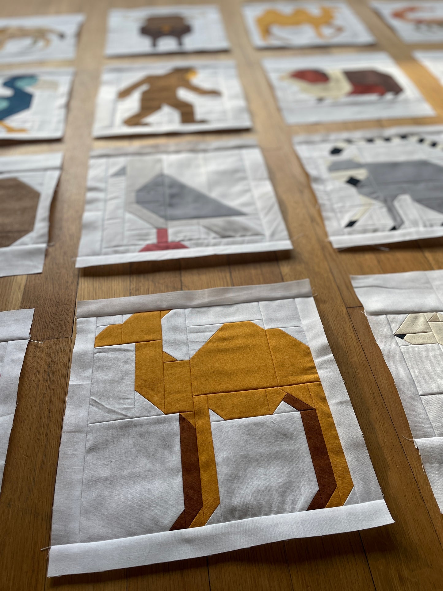 Dromedar – PDF Quilt Block Anleitung