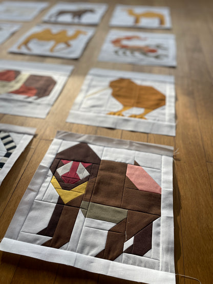 Pavian – PDF Quilt Block Anleitung