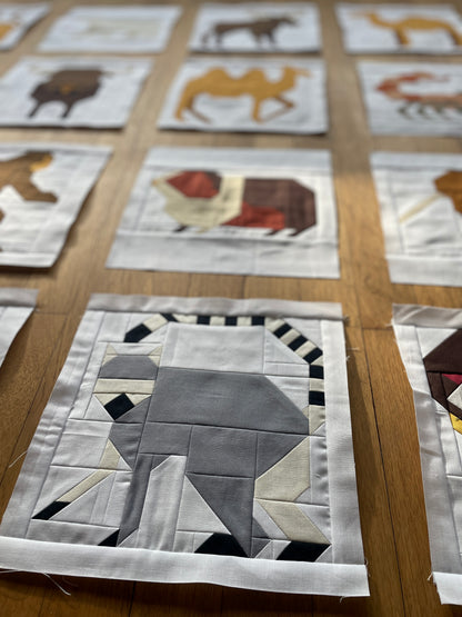 Lemur – PDF Quilt Block Anleitung