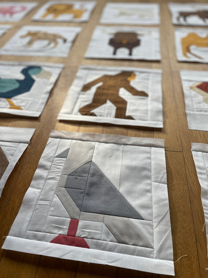 Taube – PDF Quilt Block Anleitung