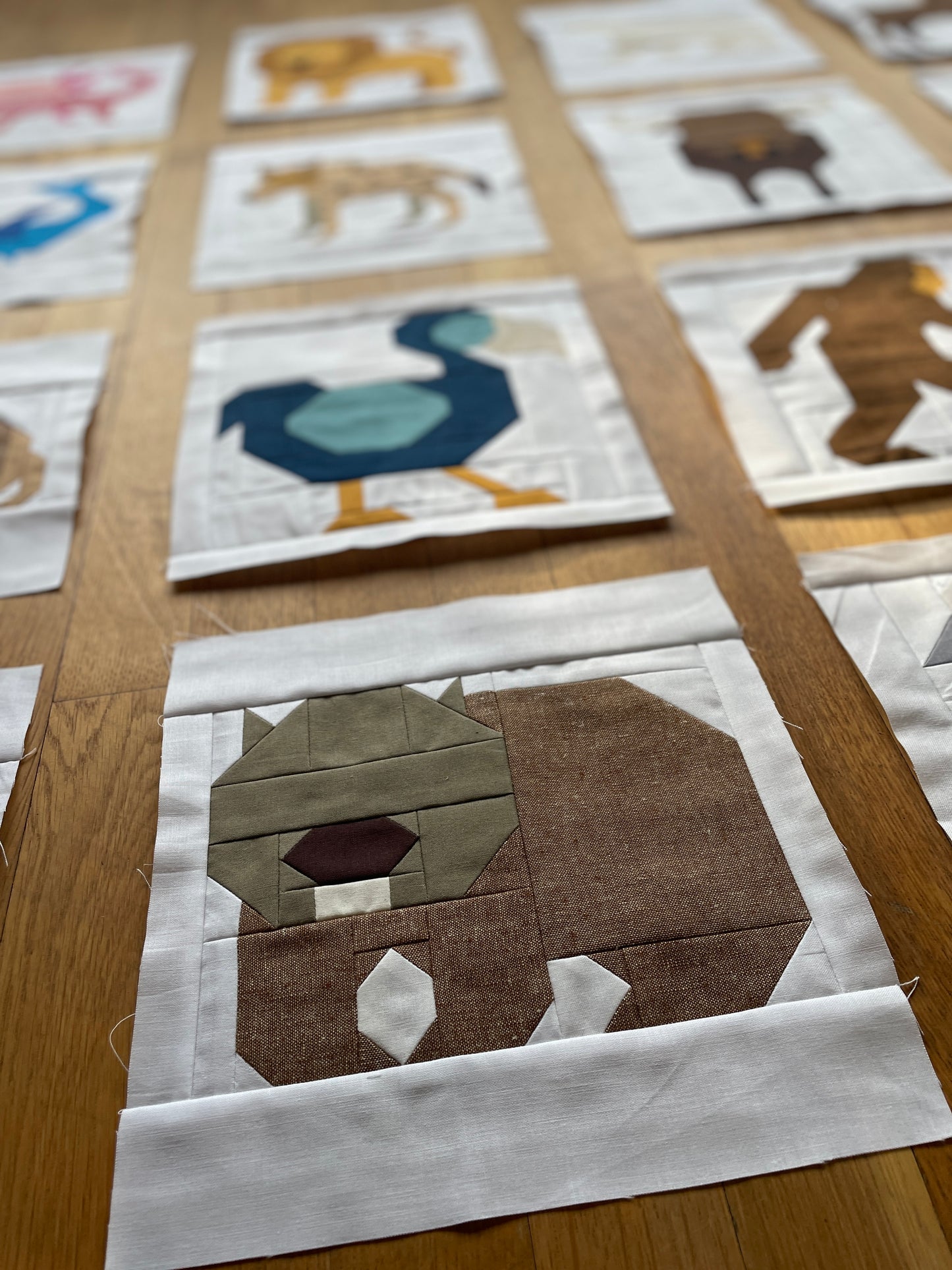 Wombat – PDF Quilt Block Anleitung
