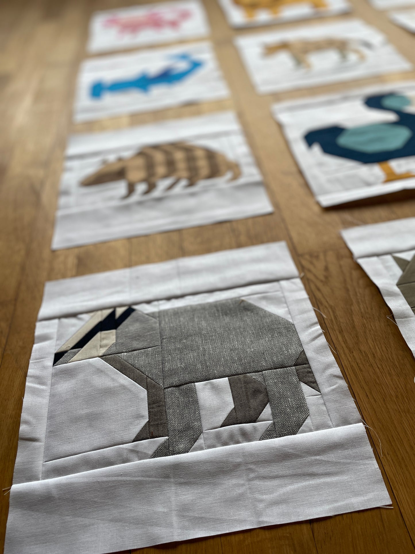 Dachs – PDF Quilt Block Anleitung
