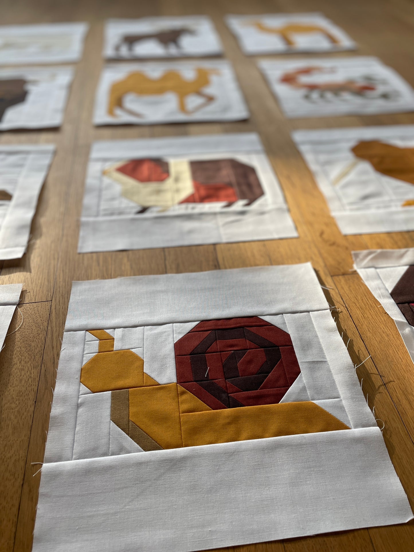 Schnecke – PDF Quilt Block Anleitung