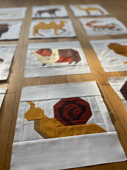Schnecke – PDF Quilt Block Anleitung