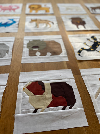 Meerschweinchen – PDF Quilt Block Anleitung