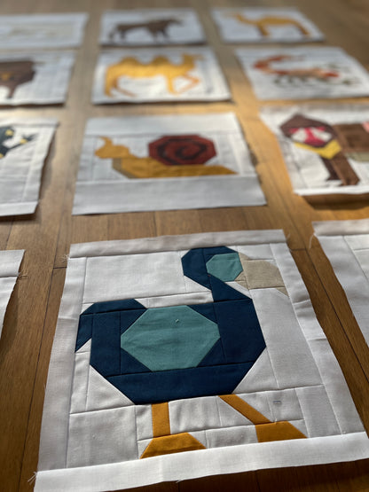 Dodo – PDF Quilt Block Anleitung