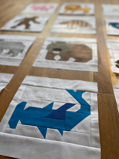 Hammerhai – PDF Quilt Block Anleitung