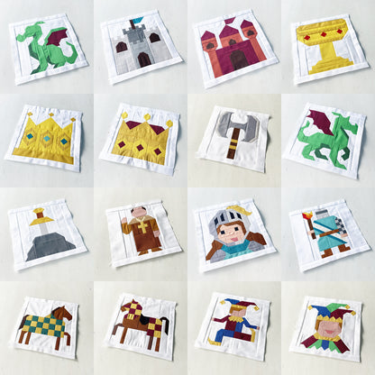 43 Knights & Castles Quilt Block Bundle – PDF Pattern