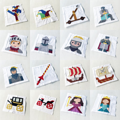 43 Knights & Castles Quilt Block Bundle – PDF Pattern