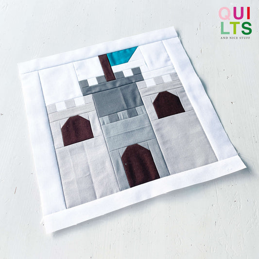Castle 1 – PDF Quilt Block Pattern