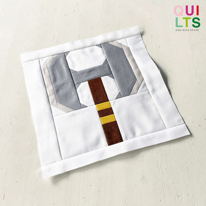 Double Axe – PDF Quilt Block Pattern
