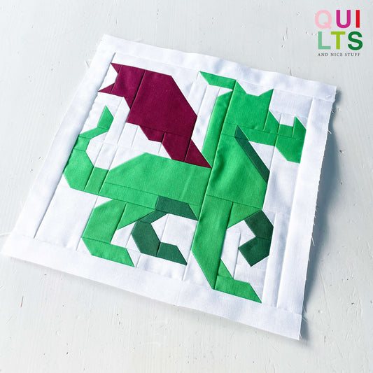 Dragon – PDF Quilt Block Pattern