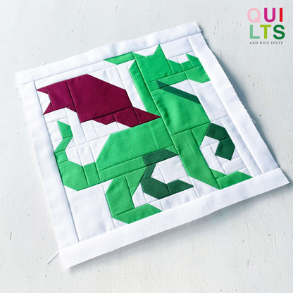 Dragon – PDF Quilt Block Pattern