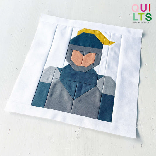 Knight – PDF Quilt Block Pattern