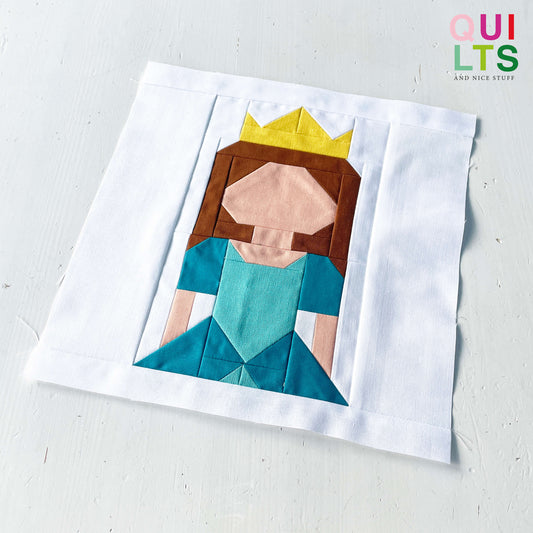 Princess – PDF Quilt Block Pattern