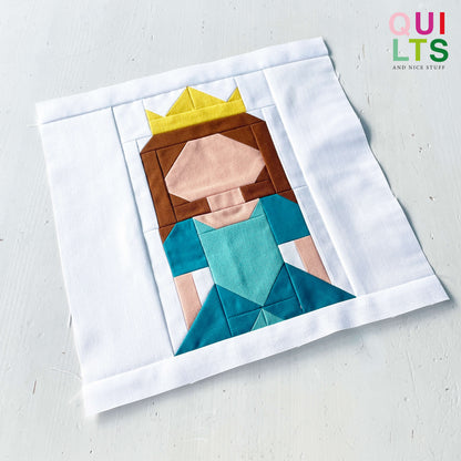Princess – PDF Quilt Block Pattern
