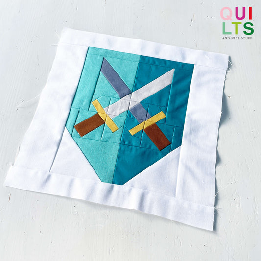 Shield 2 – PDF Quilt Block Pattern