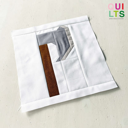 Single sided Axe – PDF Quilt Block Pattern