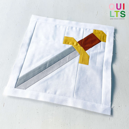 Sword – PDF Quilt Block Pattern