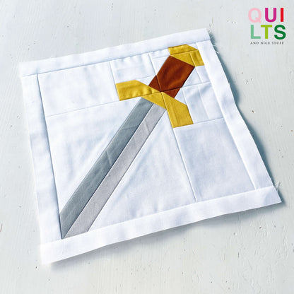Sword – PDF Quilt Block Pattern