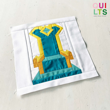 Throne 2 – PDF Quilt Block Pattern