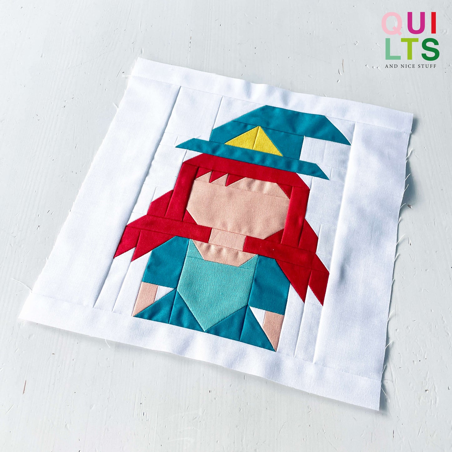 Witch – PDF Quilt Block Pattern