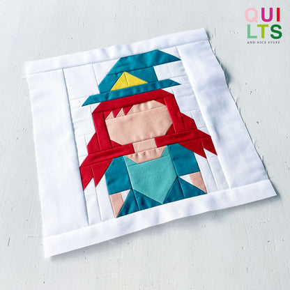 Witch – PDF Quilt Block Pattern