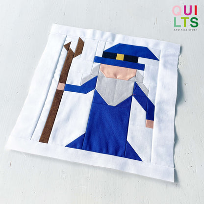 Wizard – PDF Quilt Block Pattern