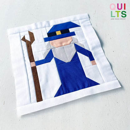 Wizard – PDF Quilt Block Pattern
