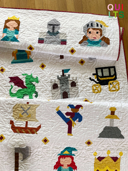 43 Knights & Castles Quilt Block Bundle – PDF Pattern