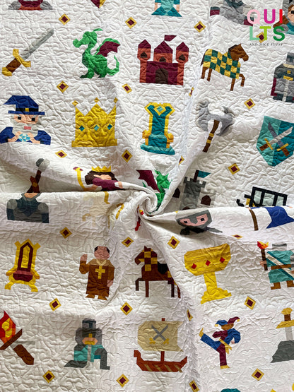 Baby Dragon – PDF Quilt Block Pattern